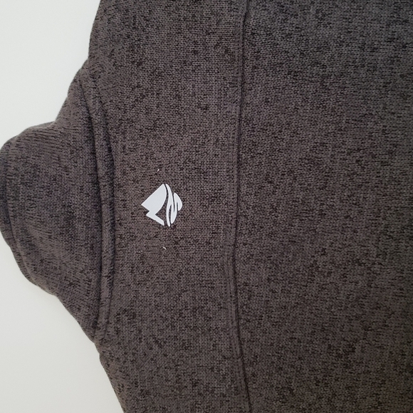 Ocean + Coast Men's Sweater Jacket Harsh Gray - Size L - Picture 6 of 10